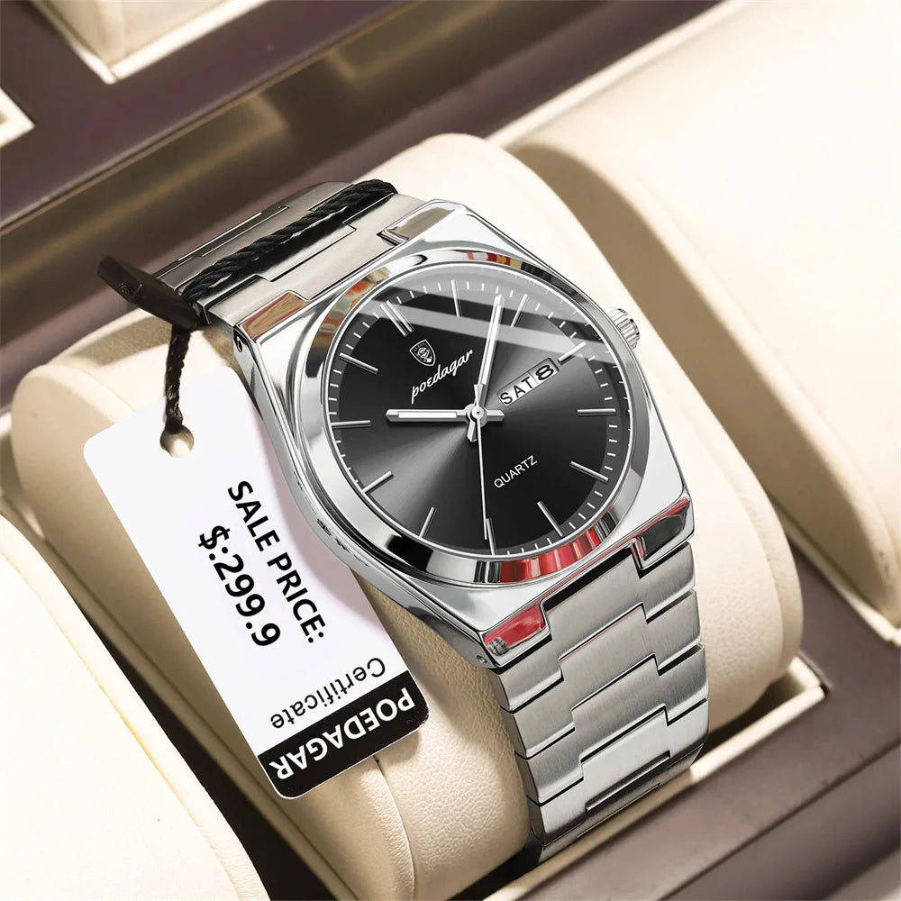 POEDAGAR CLASSIQUE — QUARTZ & CALENDRIER