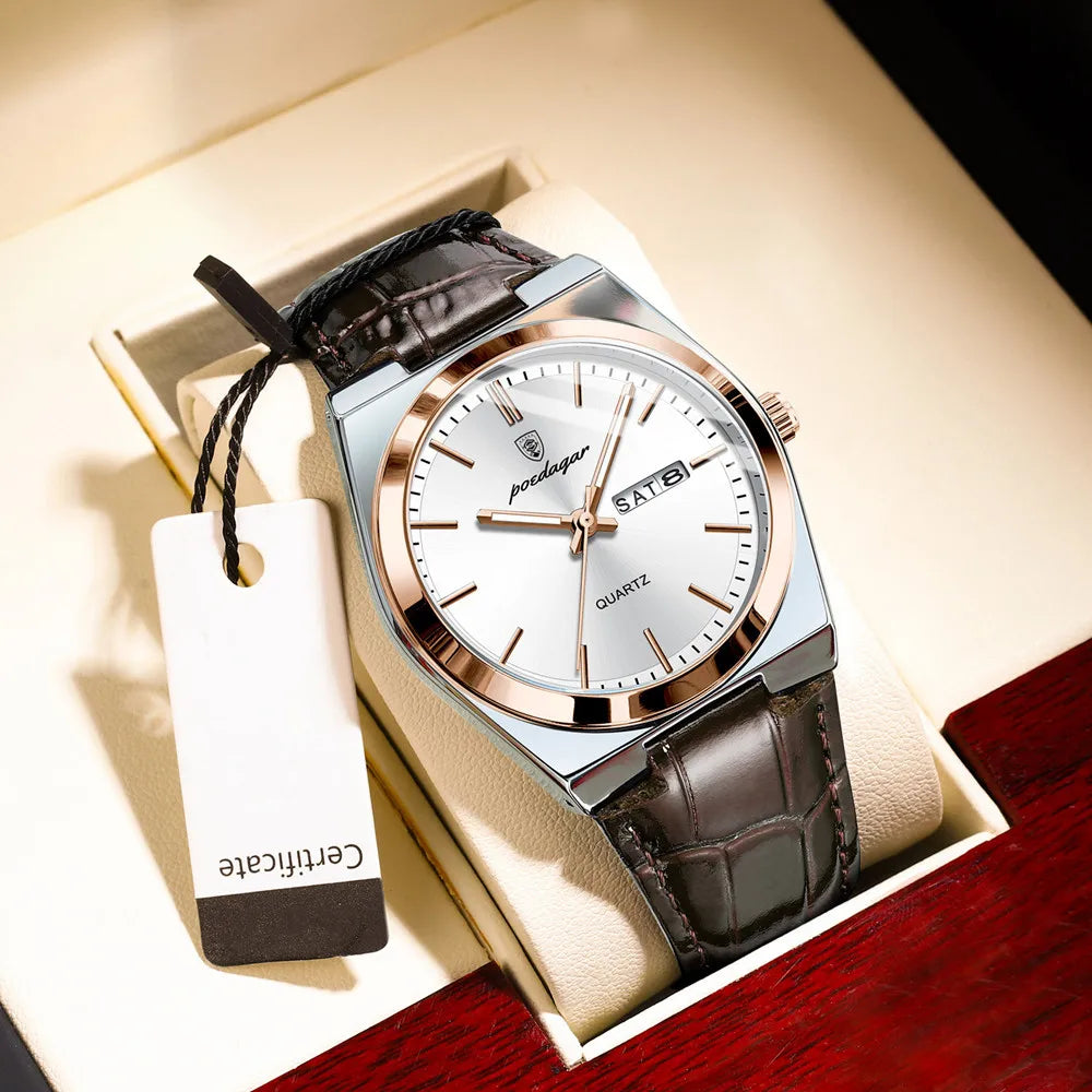 POEDAGAR CLASSIQUE — QUARTZ & CALENDRIER