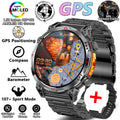 MONTRE CONNECTÉE MILITAIRE 2026 — ASSISTANT GPT, GPS MULTISATELLITE & ÉCRAN AMOLED
