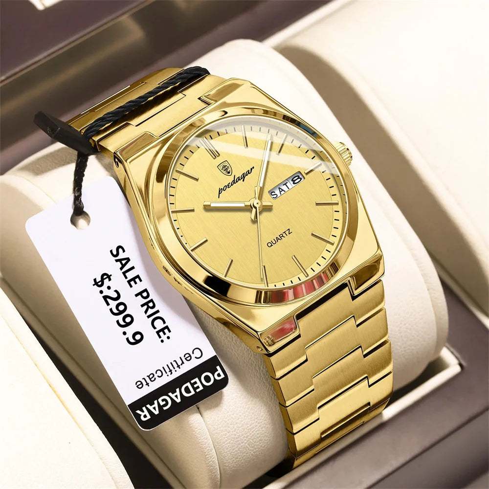 POEDAGAR CLASSIQUE — QUARTZ & CALENDRIER