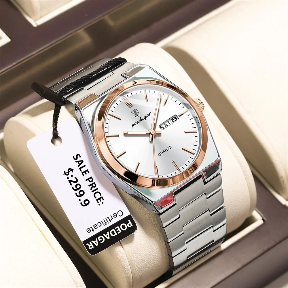 POEDAGAR CLASSIQUE — QUARTZ & CALENDRIER