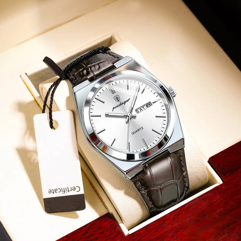 POEDAGAR CLASSIQUE — QUARTZ & CALENDRIER