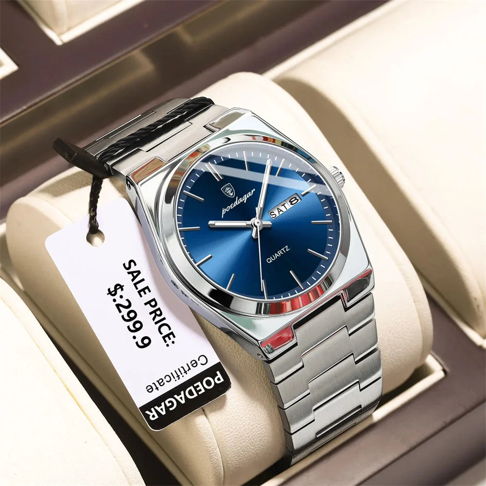 POEDAGAR CLASSIQUE — QUARTZ & CALENDRIER