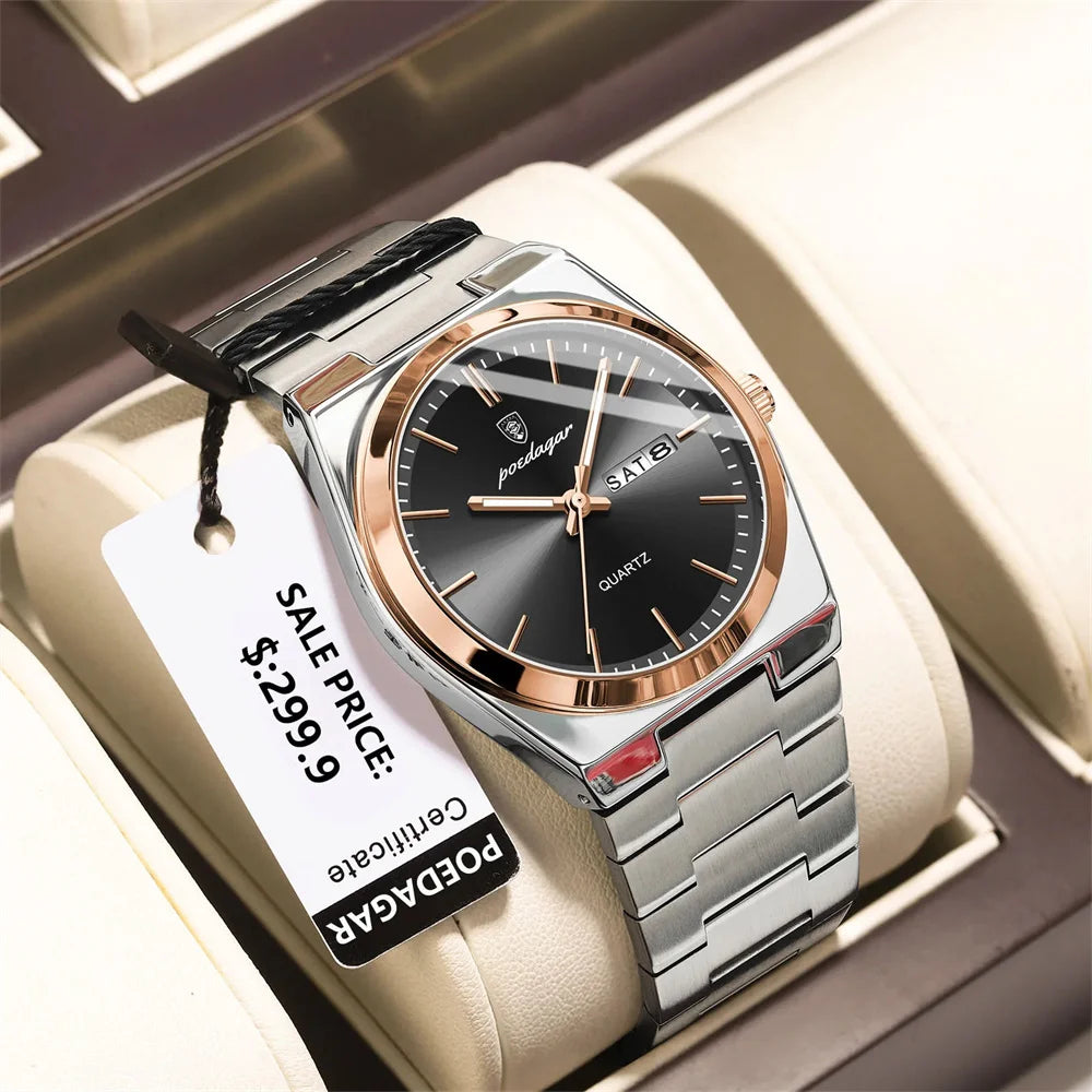 POEDAGAR CLASSIQUE — QUARTZ & CALENDRIER
