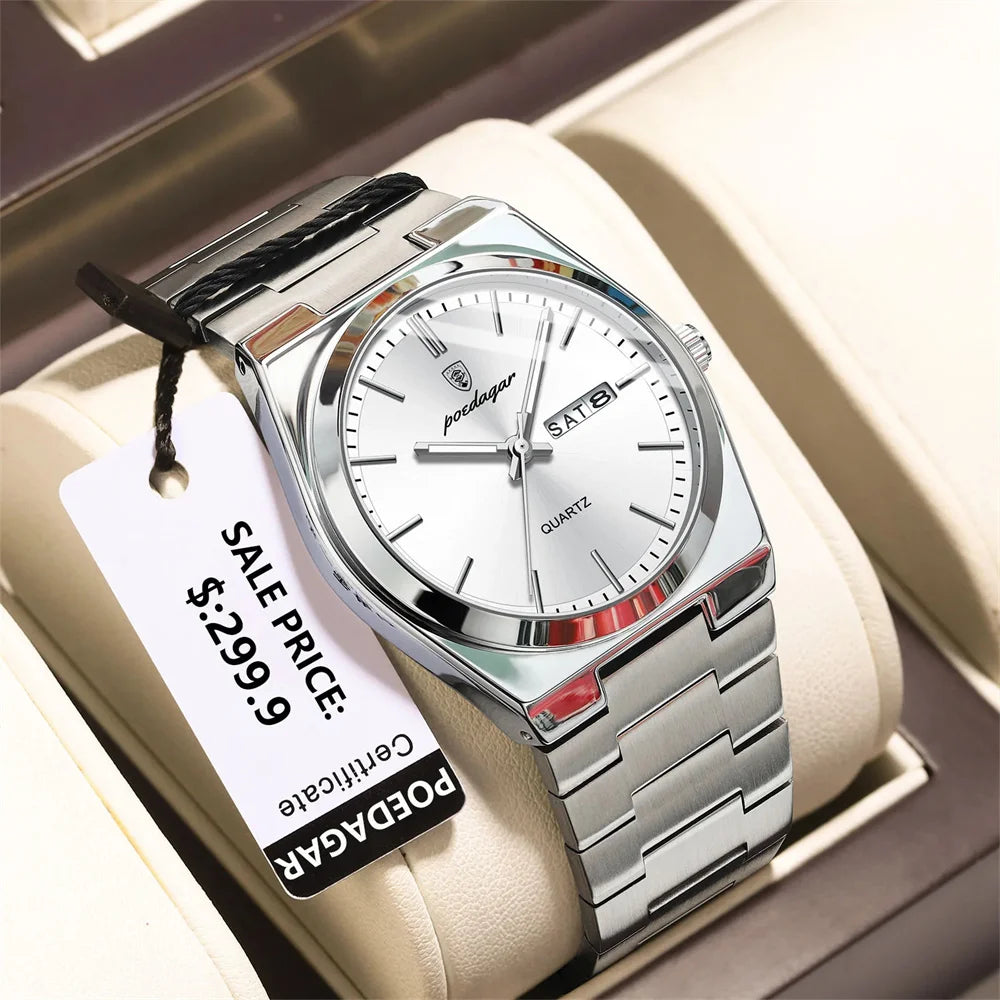 POEDAGAR CLASSIQUE — QUARTZ & CALENDRIER