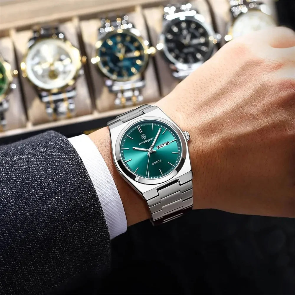 POEDAGAR CLASSIQUE — QUARTZ & CALENDRIER