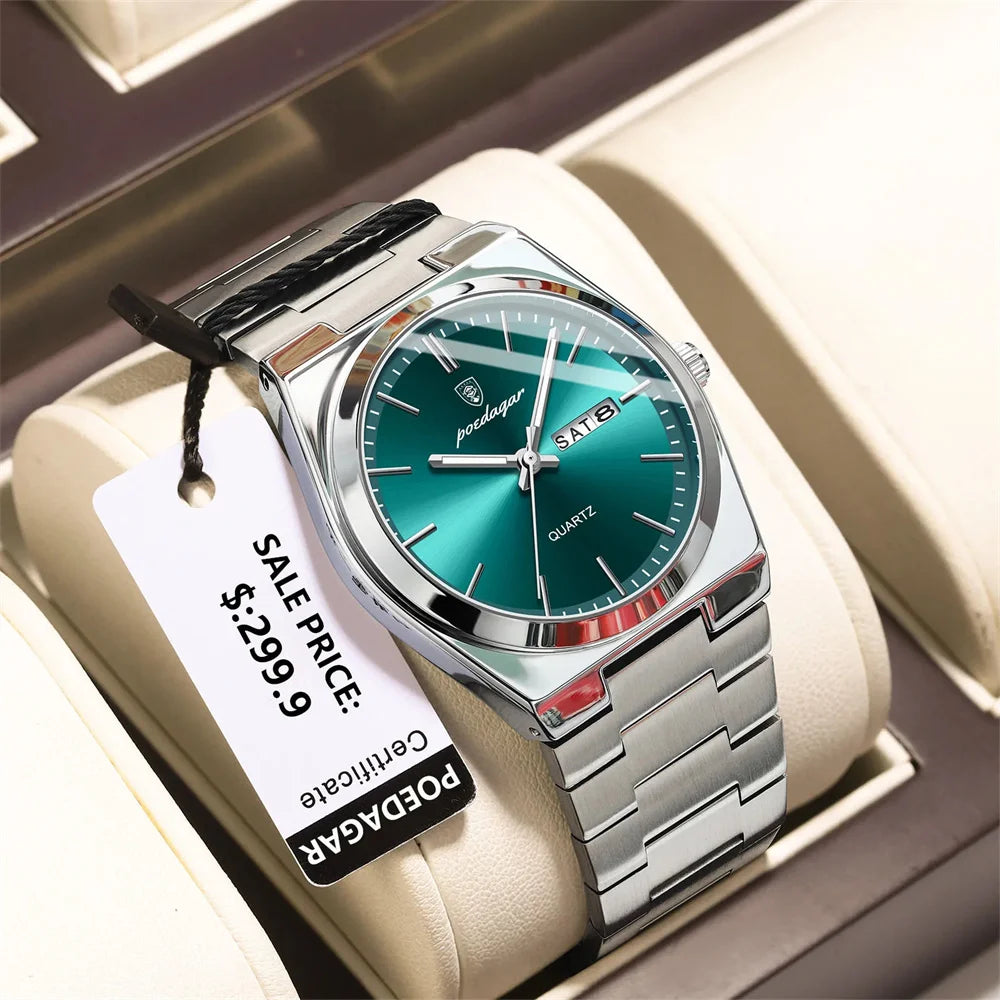 POEDAGAR CLASSIQUE — QUARTZ & CALENDRIER