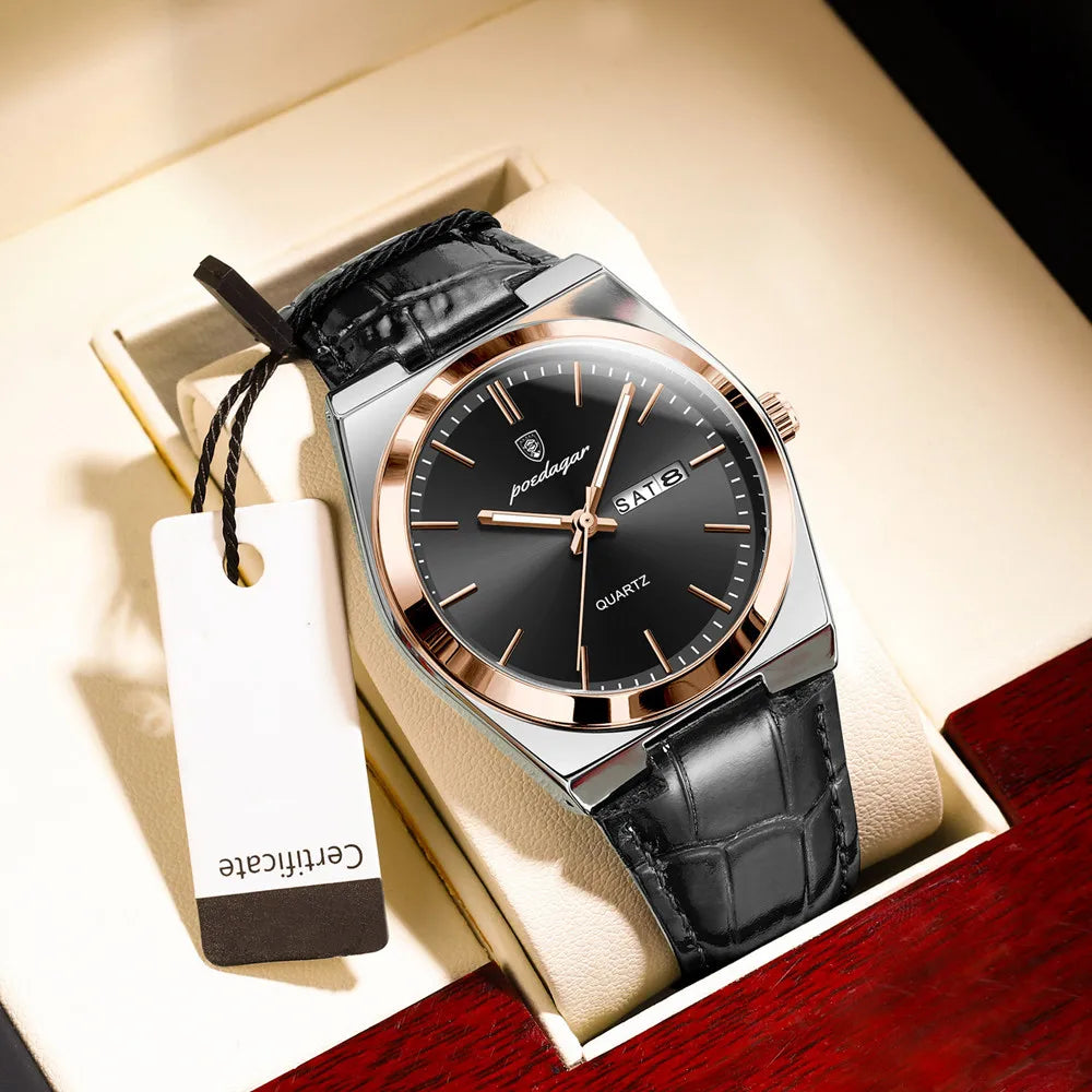 POEDAGAR CLASSIQUE — QUARTZ & CALENDRIER