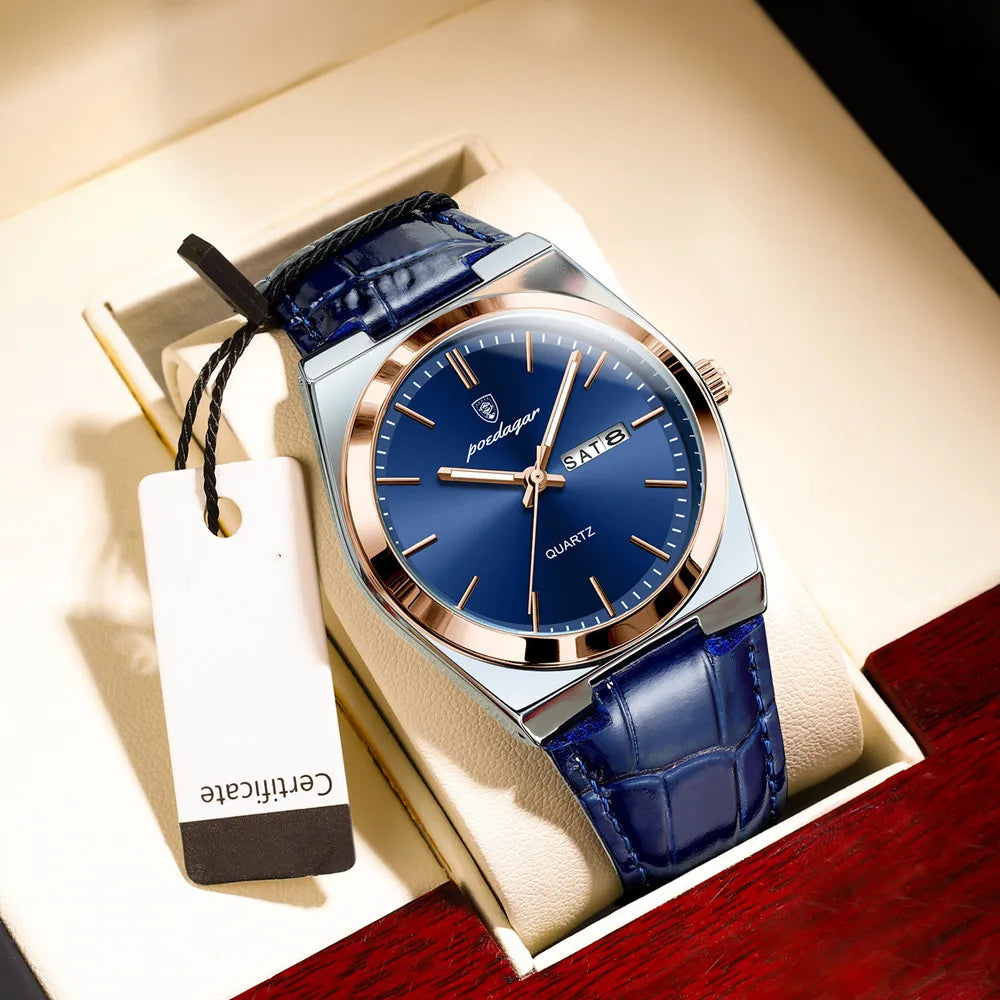 POEDAGAR CLASSIQUE — QUARTZ & CALENDRIER