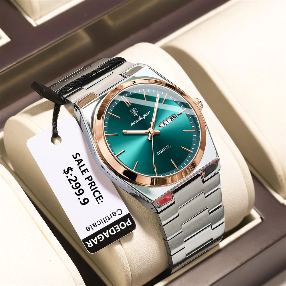 POEDAGAR CLASSIQUE — QUARTZ & CALENDRIER