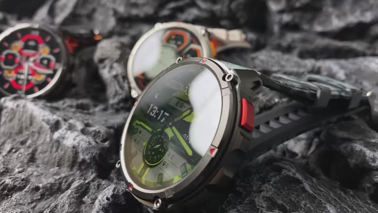 2025 MONTRE CONNECTÉE HT33 — AMOLED, APPELS BLUETOOTH & 100+ MODES SPORTIFS